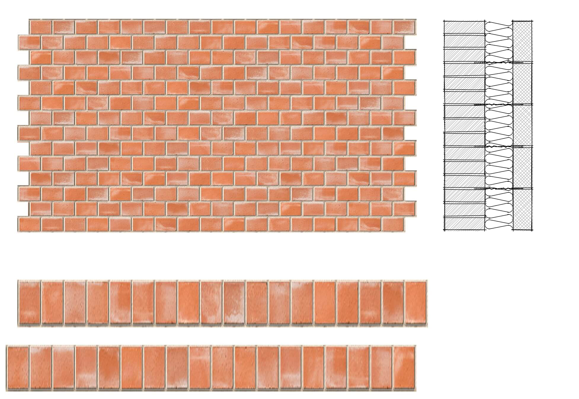 Stack Bond Brick Pattern at Qiana Timothy blog