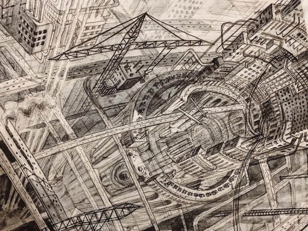 The All-Nighters: 8 Mind-Blowing Architecture School Drawings