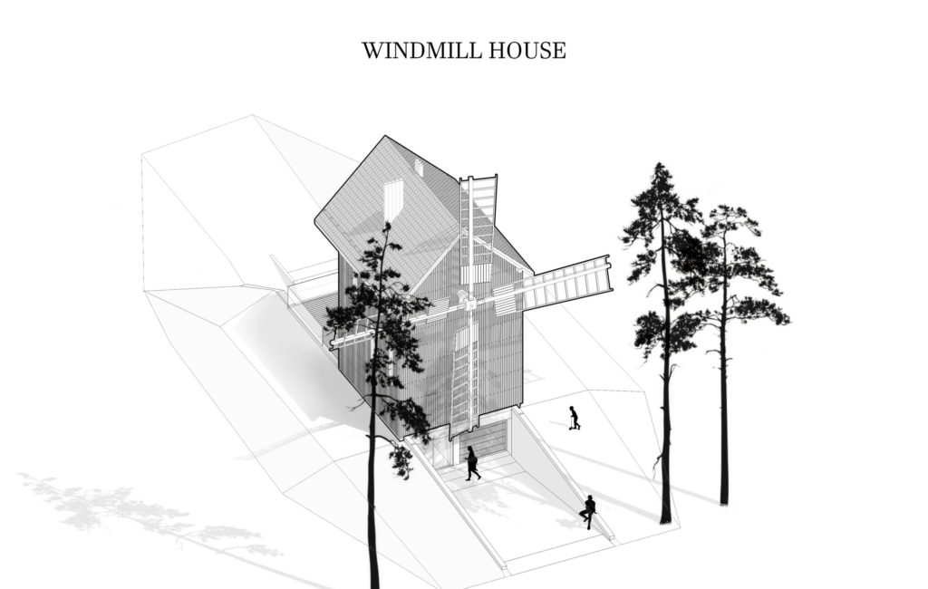 Architectural Details Windmill House By Michał Kucharski + o4 architekci