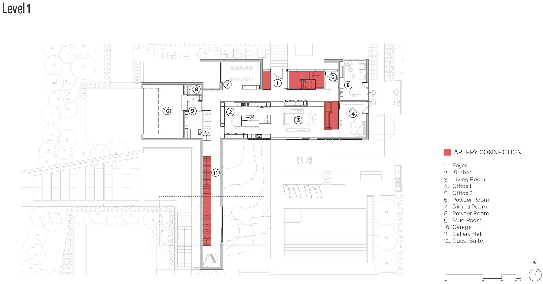 modern architecture floor plans