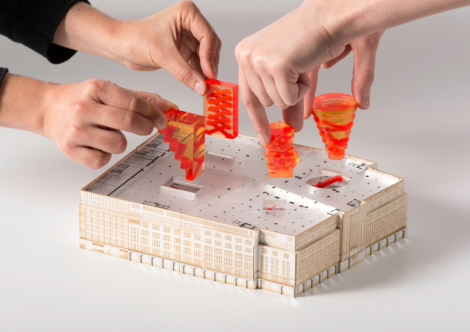 Model Makers How Oma Transforms Architectural Concepts Into