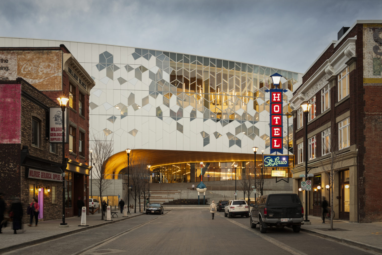 Architectural Details: The Snowflake and Cedar Façades of Calgary ...