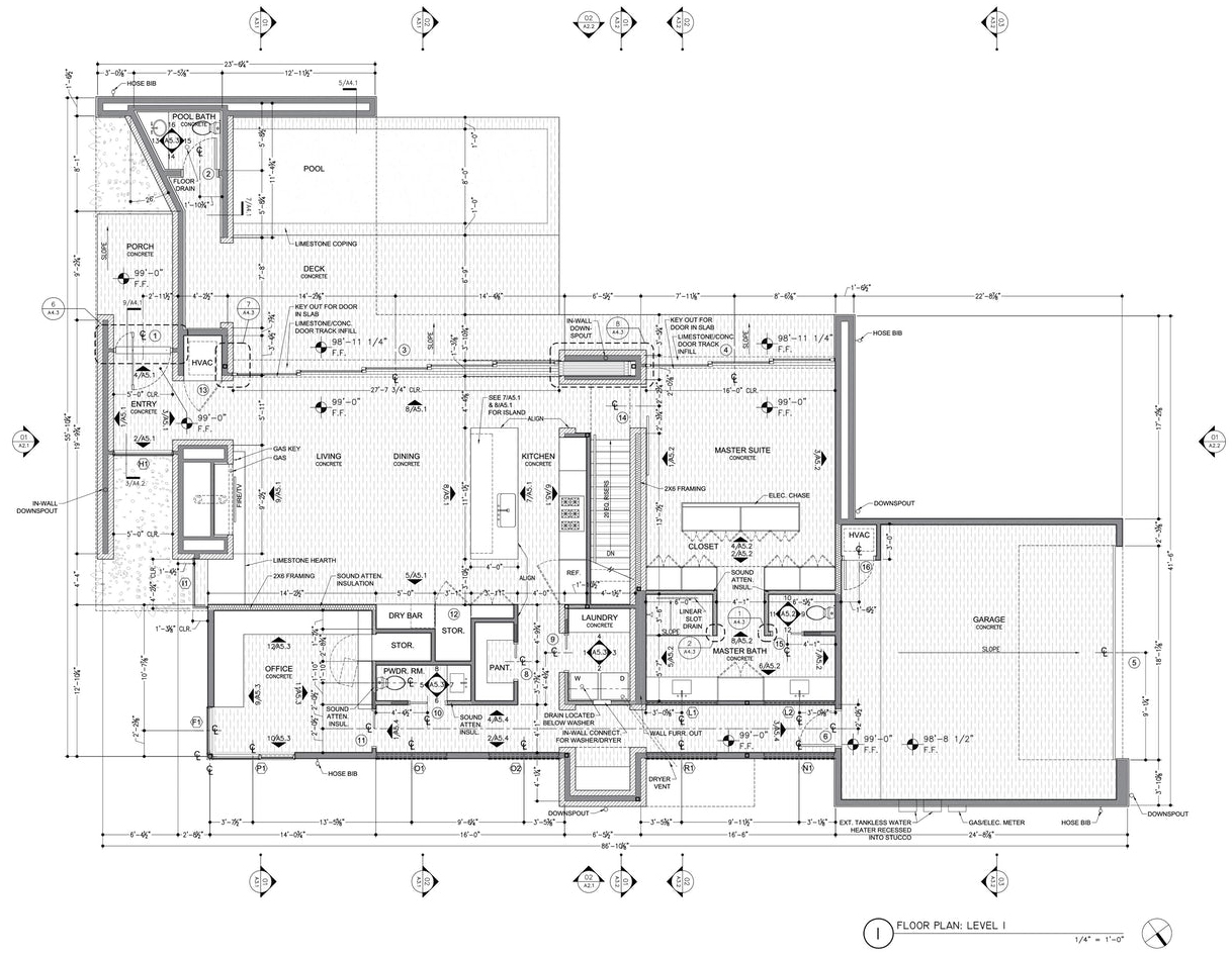 Architectural Drawings 10 Modern Floor Plans That Channel The Spirit Of Mies Architizer Journal