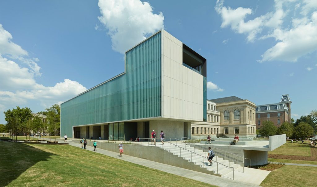 Vol Walker Hall and the Steven L. Anderson Design Center Curtain Walls
