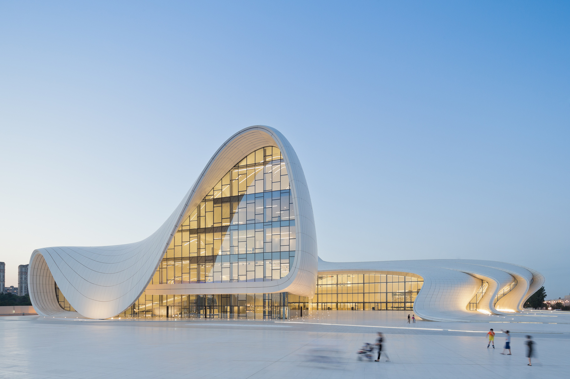 Heydar Aliyev Center by Zaha Hadid-architizer