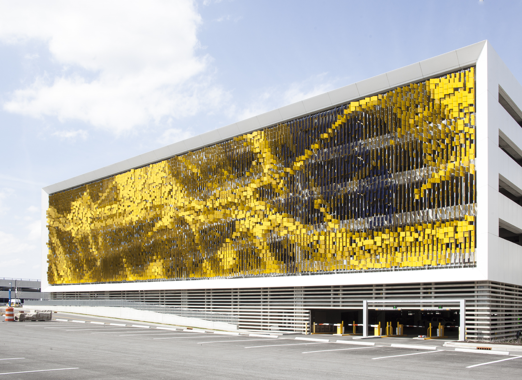May / September Hospital Parking Structure Facade