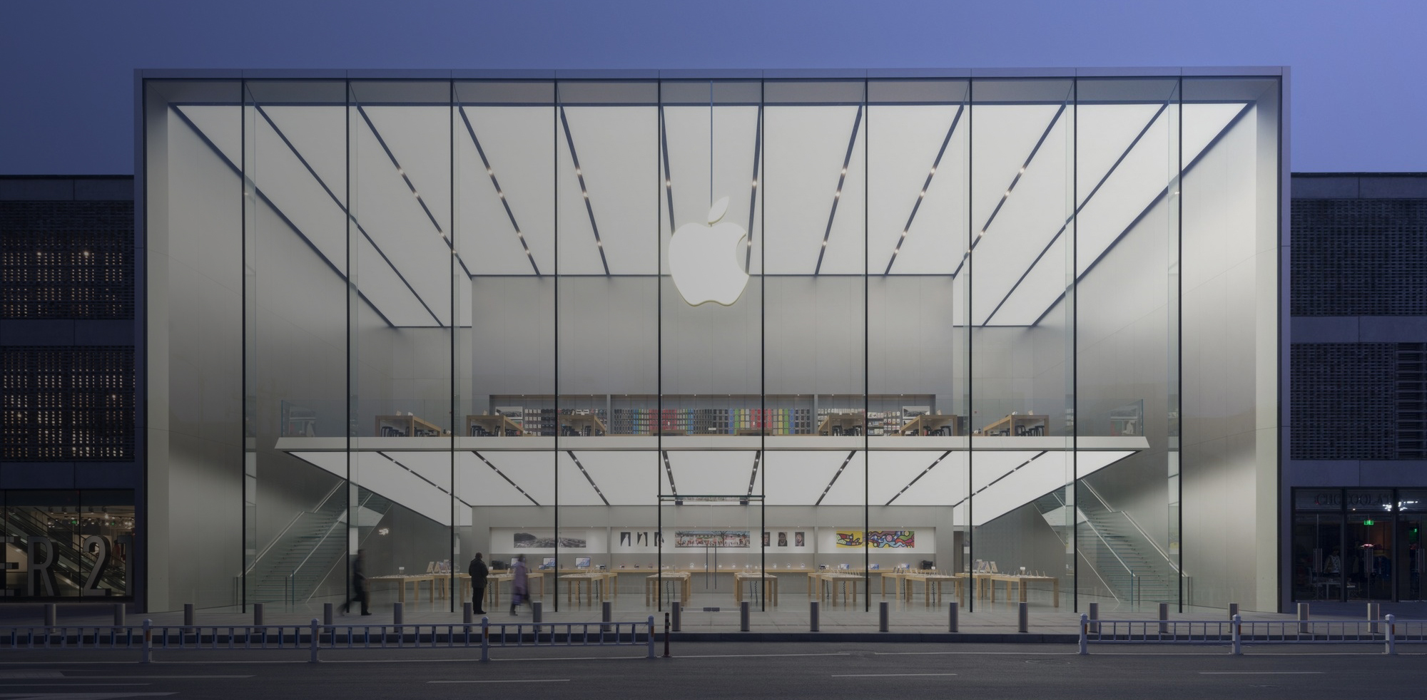 Apple Cube 5th Avenue in New York: all-glass design - seele