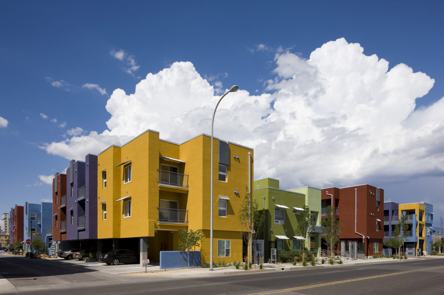 10 Buildings Making Bold Statements With Color and Form
