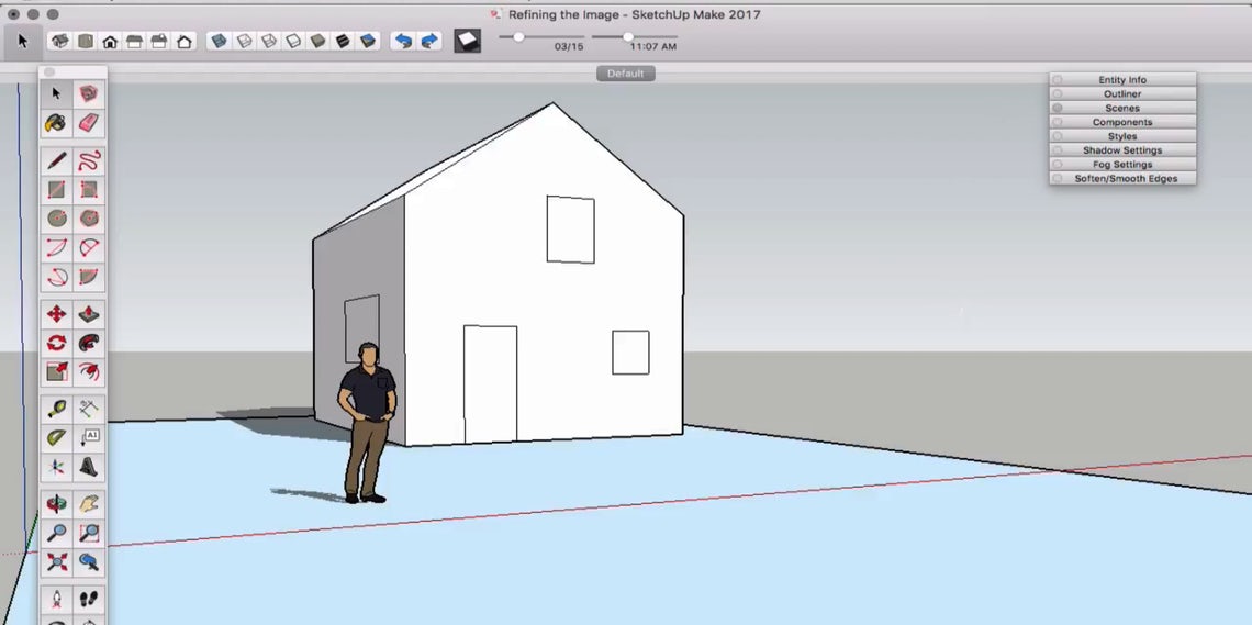 sketchup make 2017 how to save a model for 3d warehouse