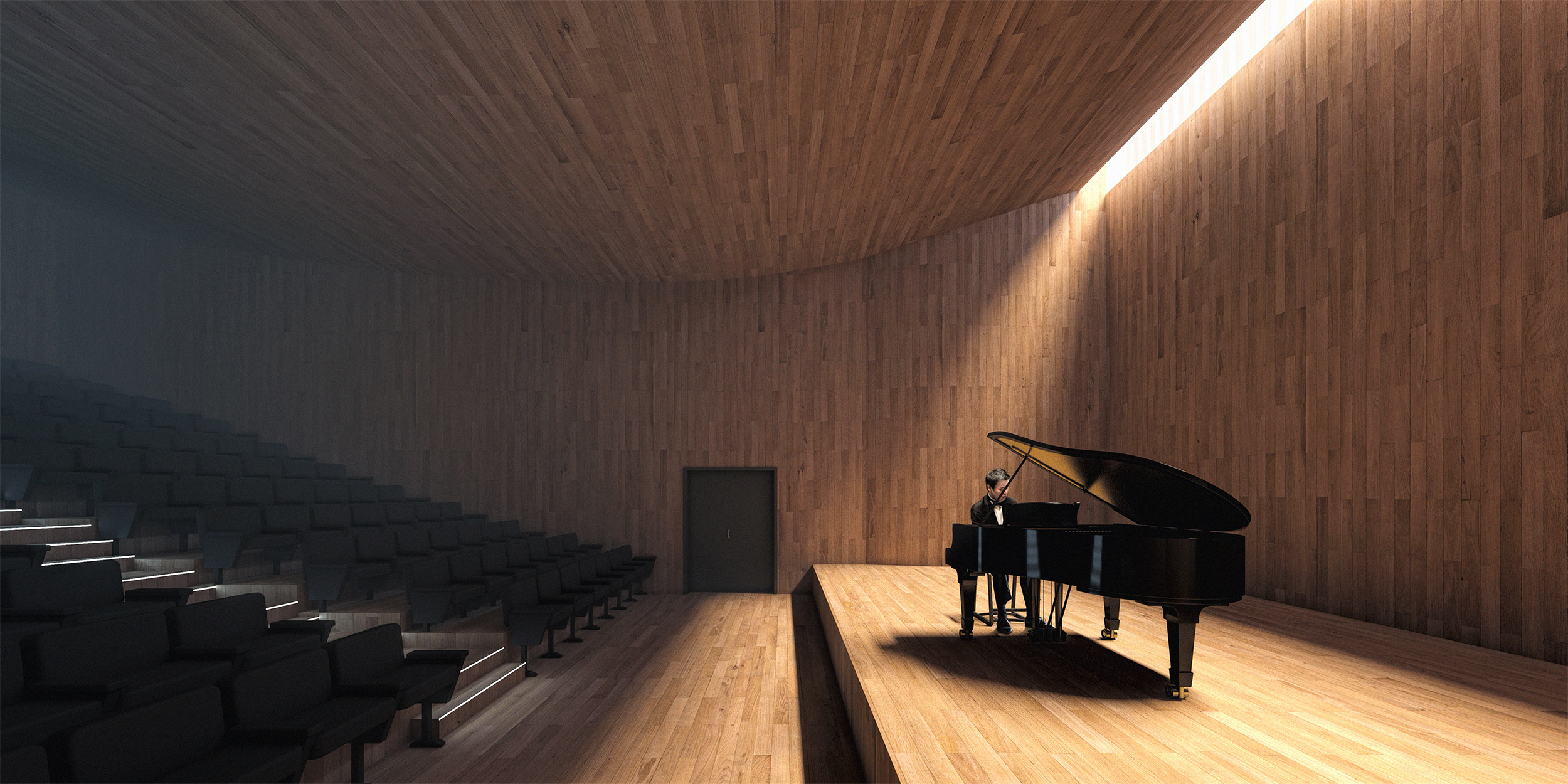 “Chopin’s Music Centre Renderings” by ELEMENT VISUALIZATIONS