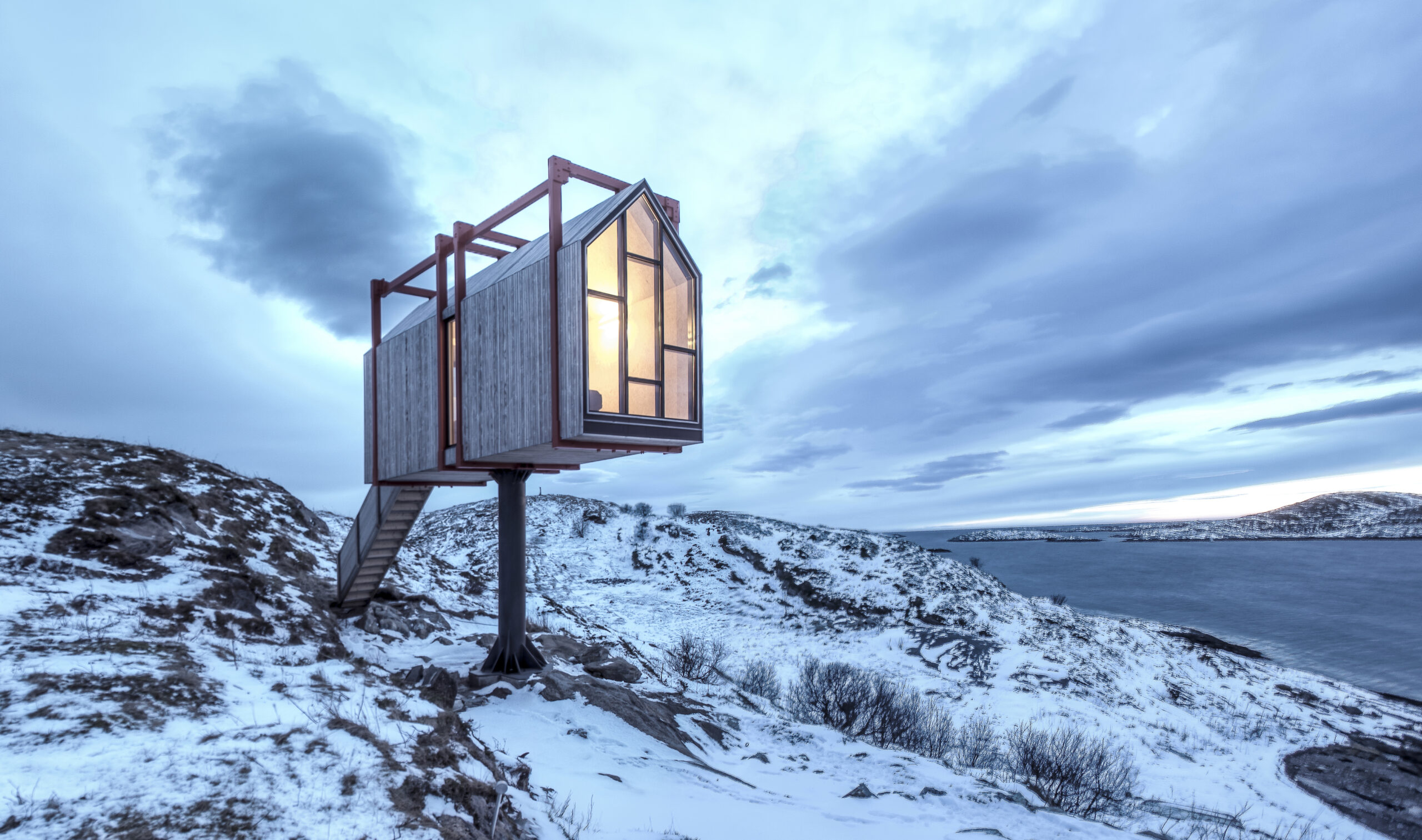 Fleinvær Refugium Gildeskål Municipality, Nordland, Norway by Rintala Eggertsson Architects