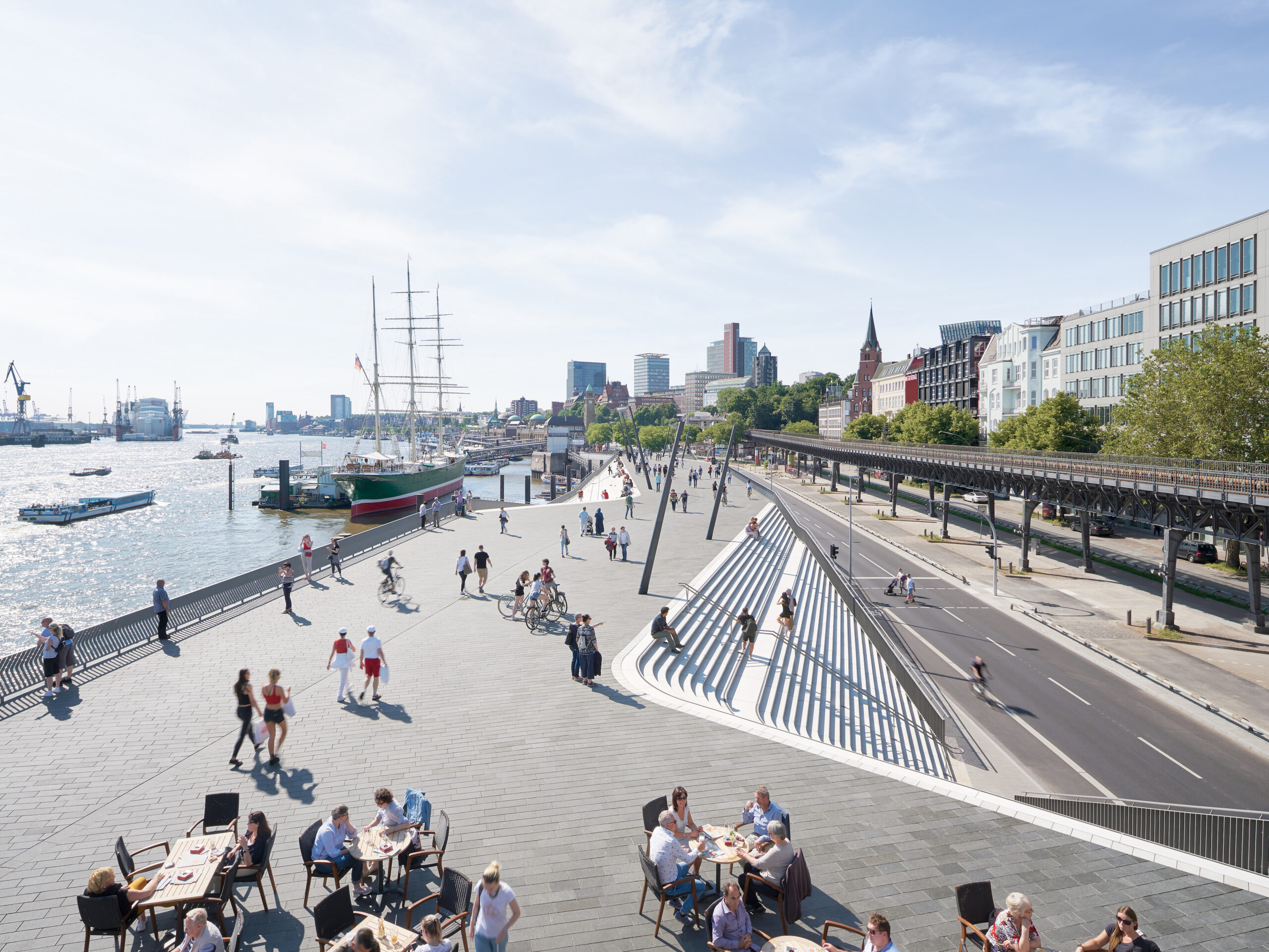 Niederhafen River Promenade - architizer
