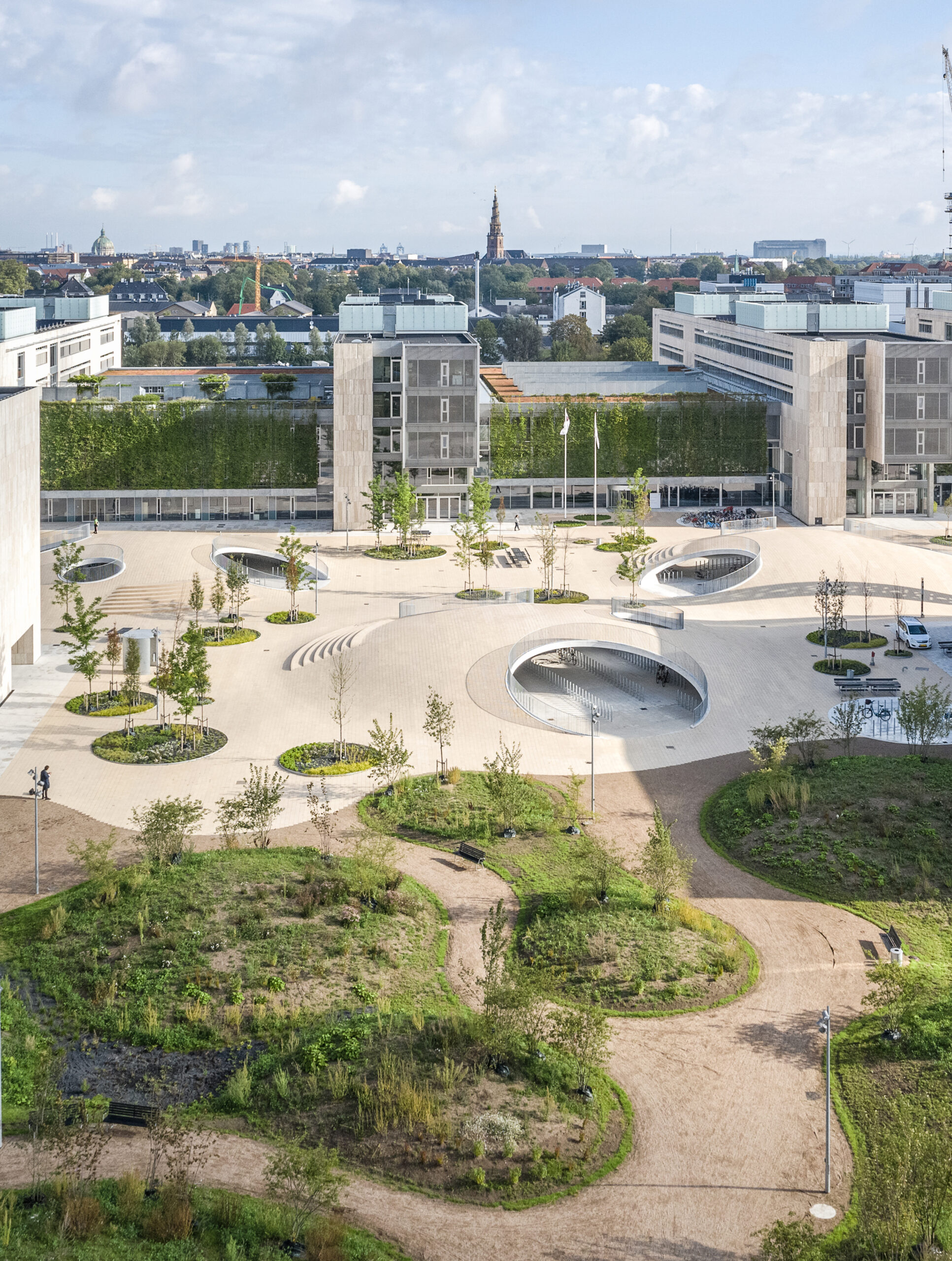 Karen Blixens Plads Copenhagen, Denmark by Cobe