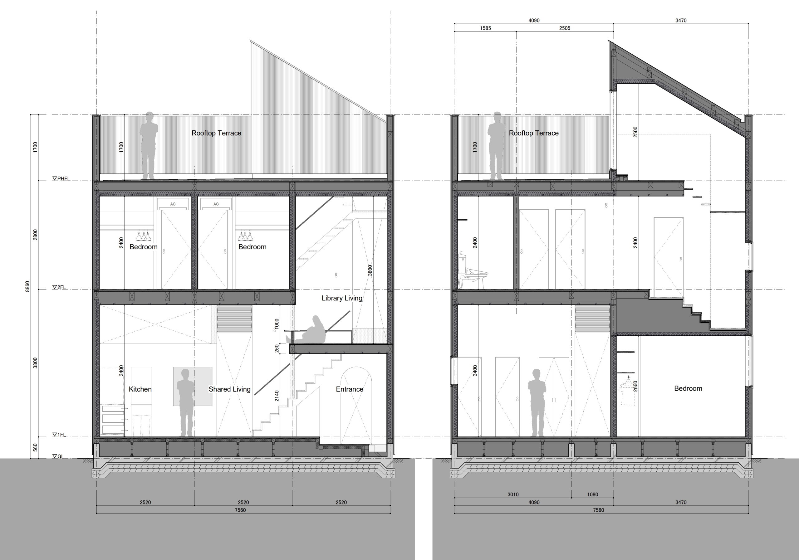 ZEZE OSAKA / Co-living House in Osaka