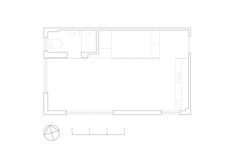 Small Apartment Drawing