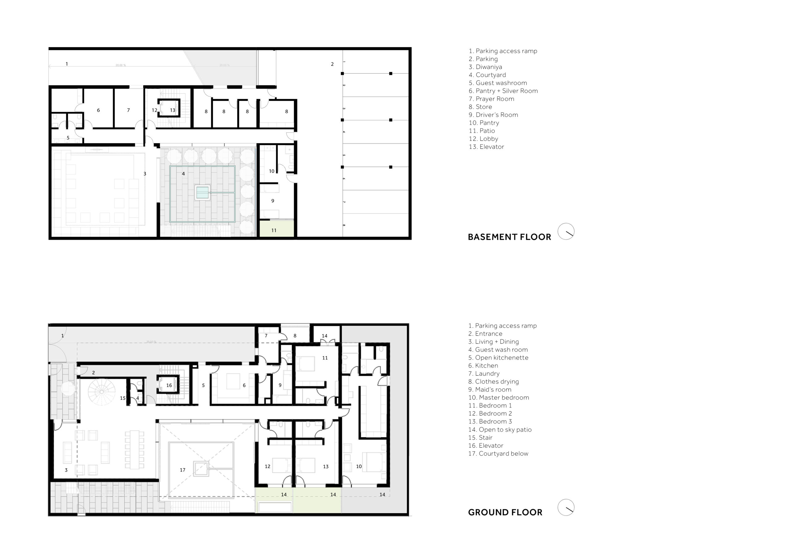 The House in Mishref Mishref, Hawalli Governorate, Kuwait by STUDIO TOGGLE