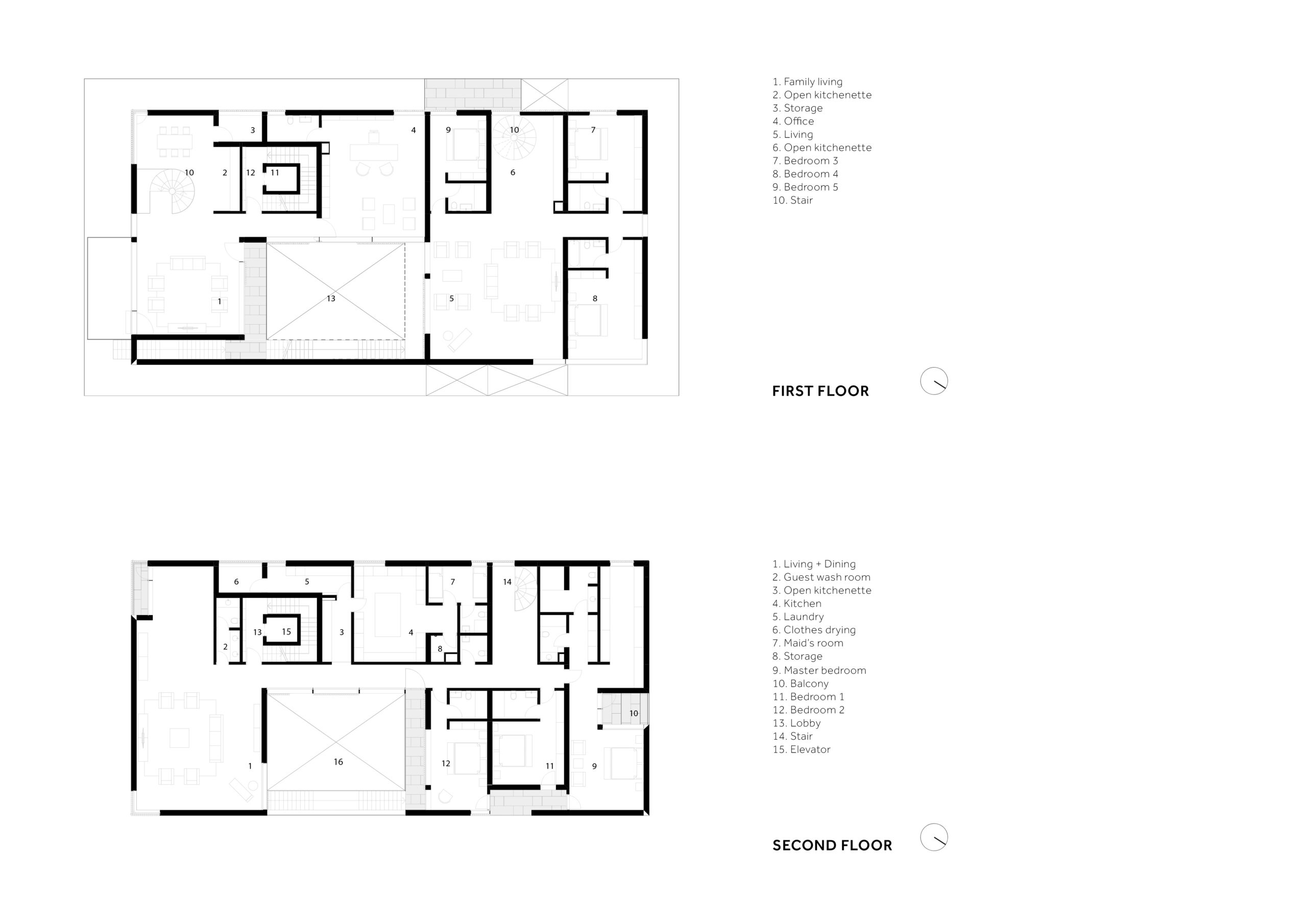 The House in MishrefMishref, Hawalli Governorate, Kuwait by STUDIO TOGGLE