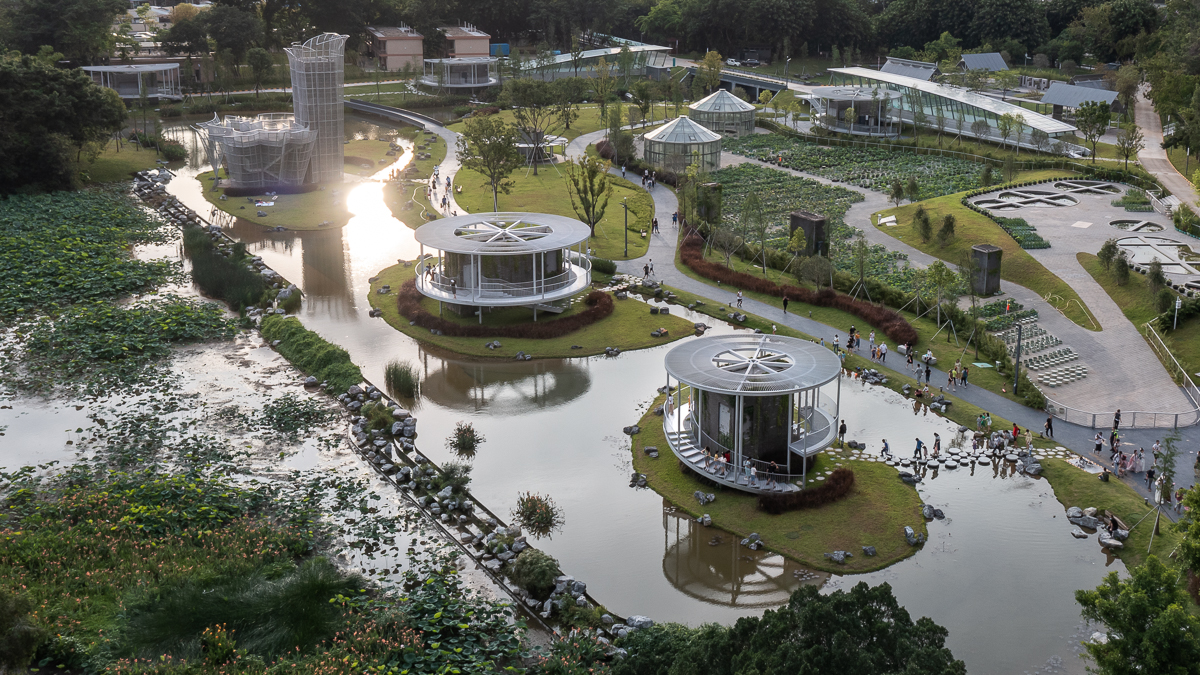 Shenzhen Lotus Water Culture Base: Landscape Design for Honghu Park Water Purification Station