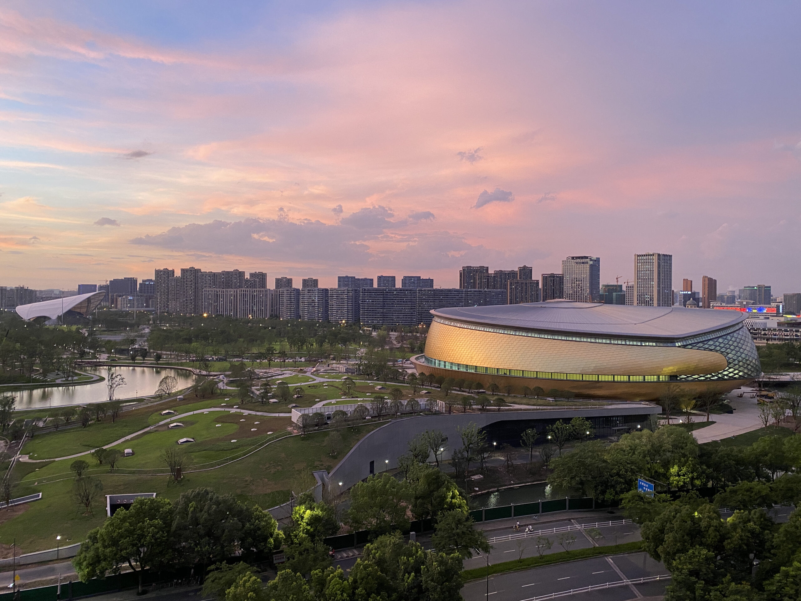 Asian Games 2022 Hybrid Stadium