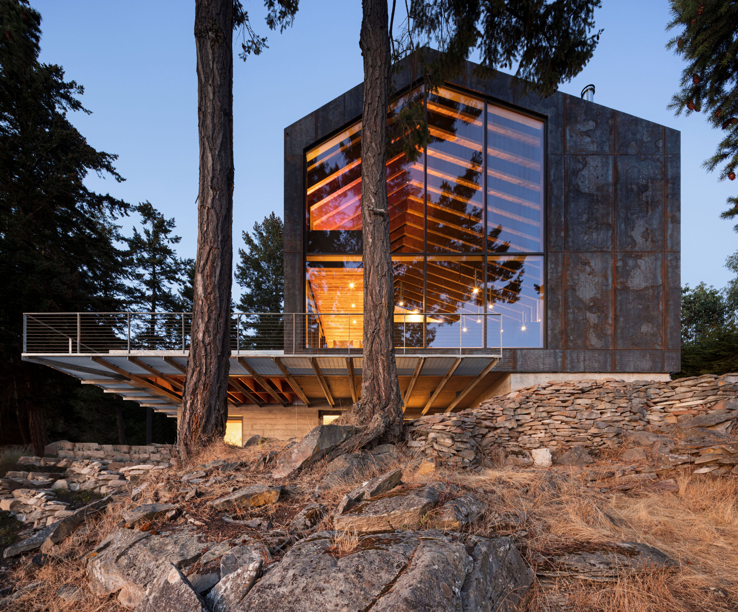 Shor House, Mayne Island, Canada by Measured Architecture Inc.