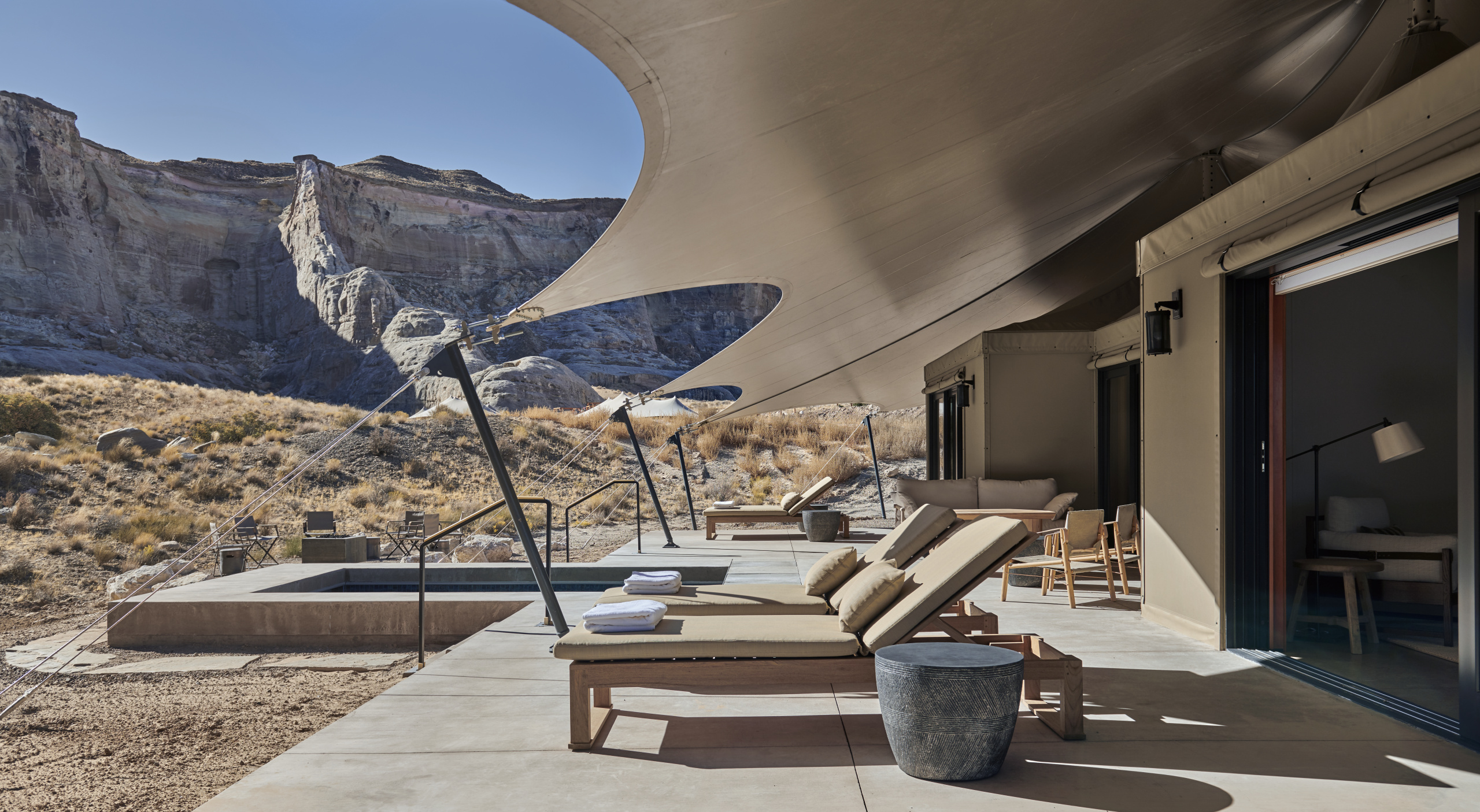 Camp Sarika by Amangiri, Canyon Point, UT, United States by Luxury Frontiers