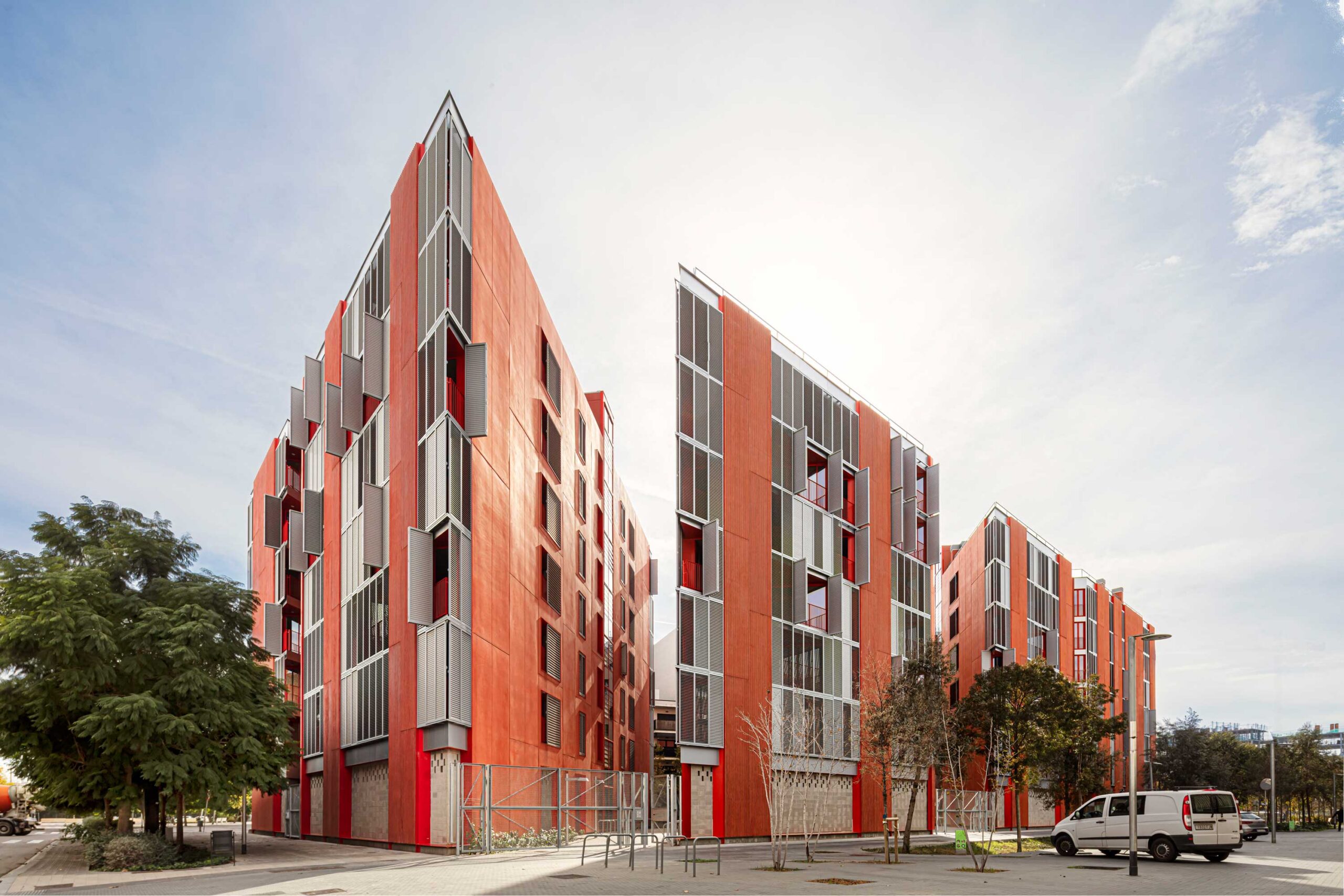 in 72 Social Housing Units at the Marina del Prat Vermell - architizer