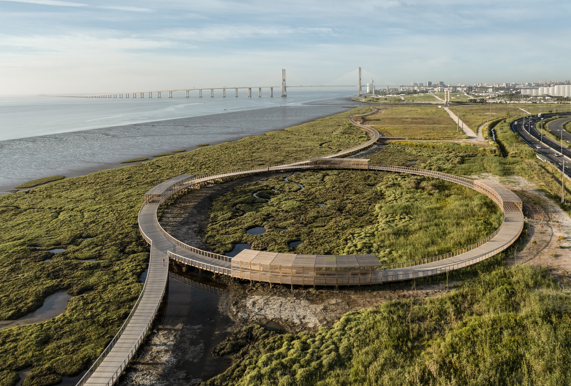 Loures project demonstrating how landscape design can do more heavy lifting.