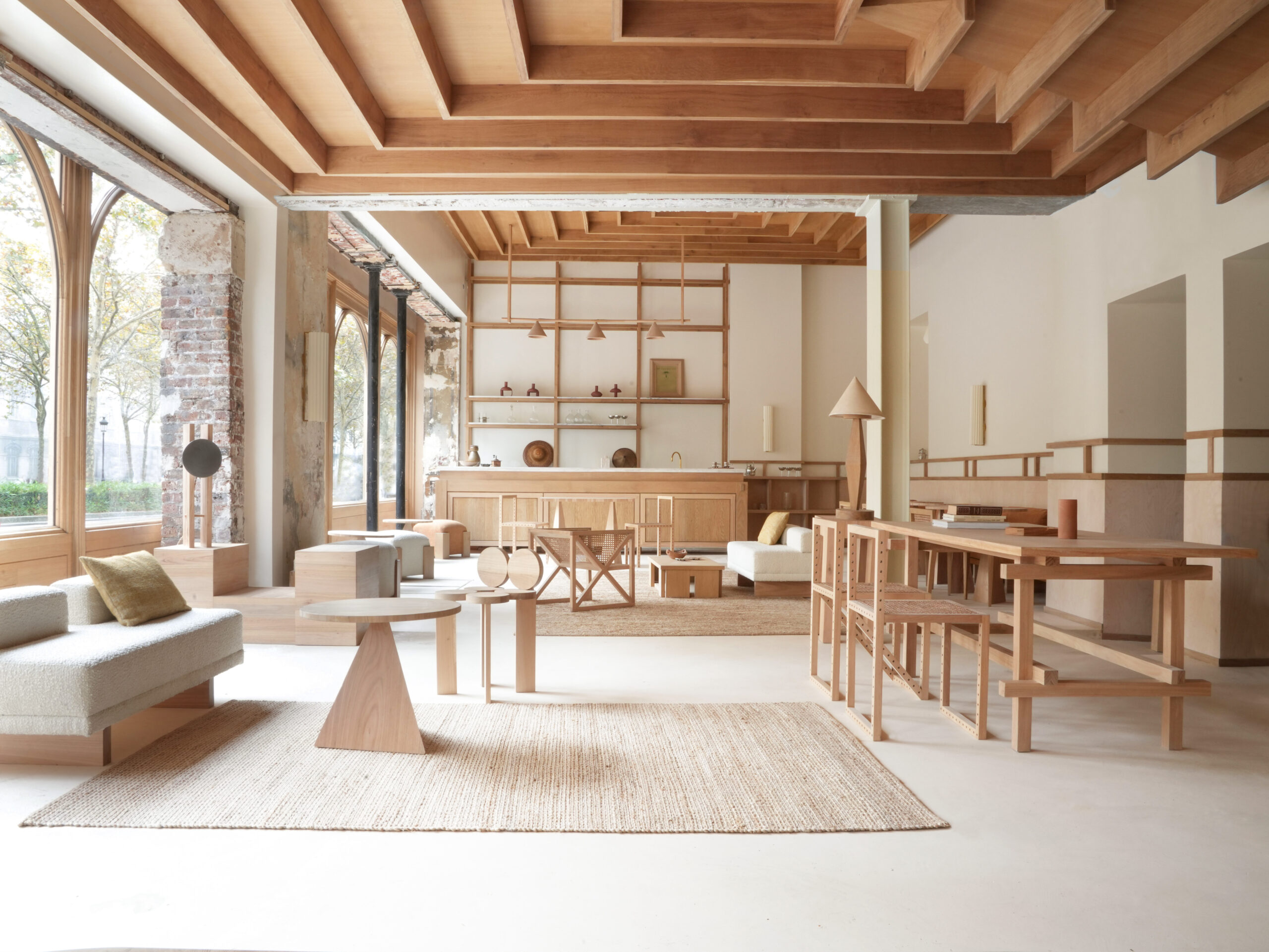 Designing With Fire: How Eucalyptus is Fueling Hot Architecture in the City of Light