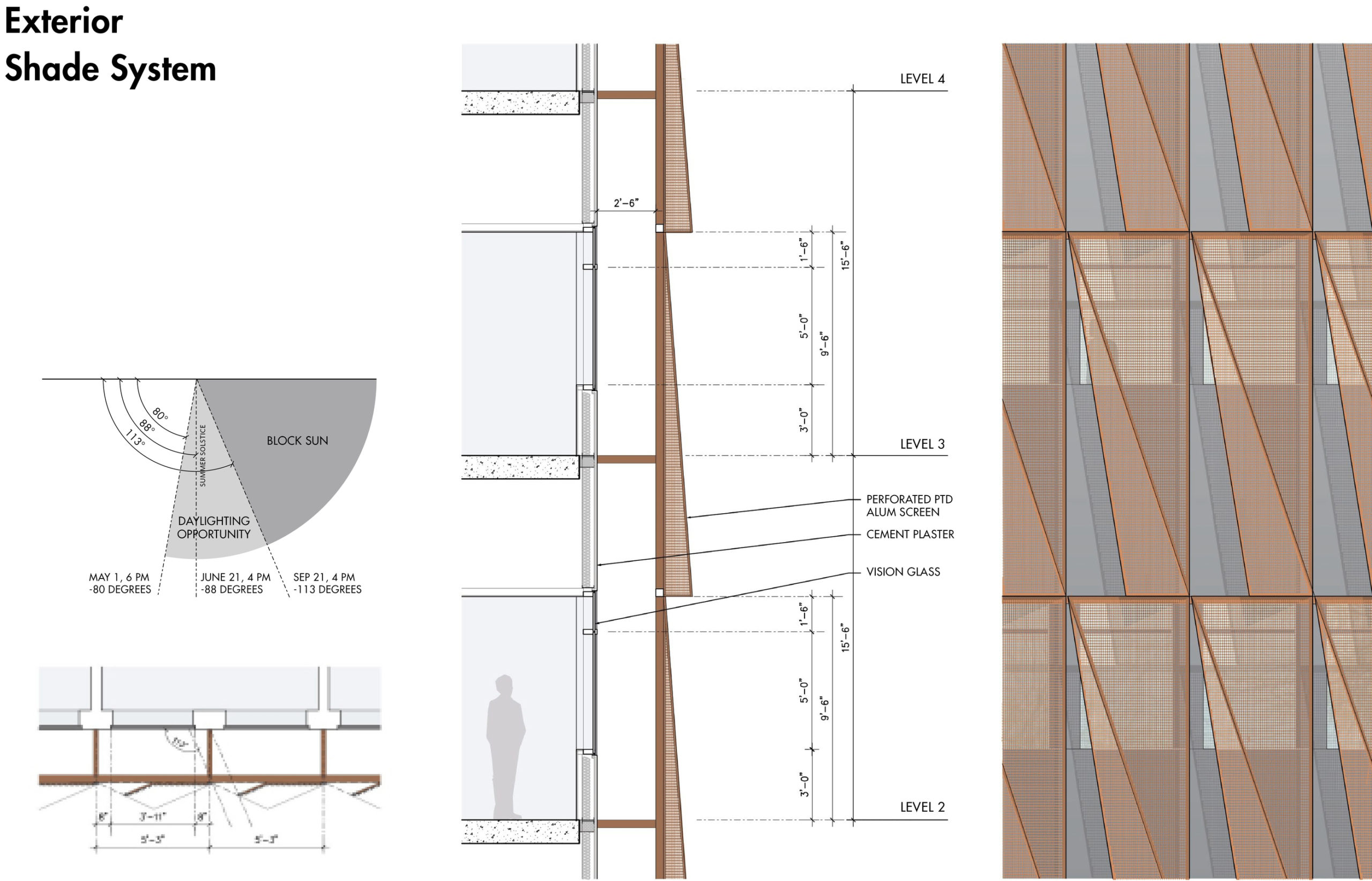 architectural facade diagrams