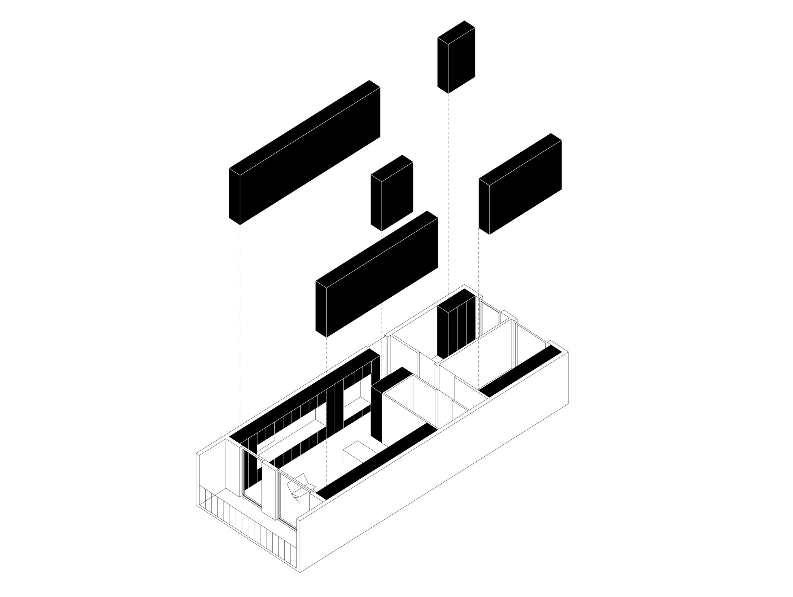 Architectural Diagrams: 10 Clever Storage Solutions for Tiny Apartments -  Architizer Journal