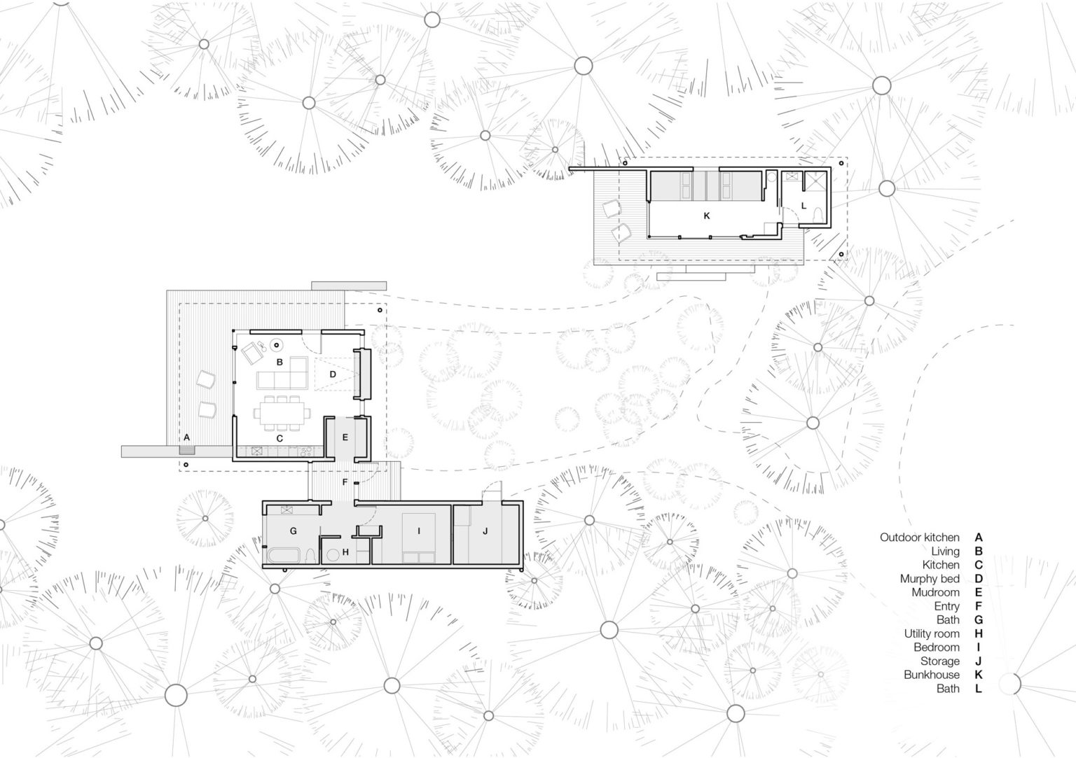 Architectural Drawings: 10 Cabin Plans for Minimalist Living ...