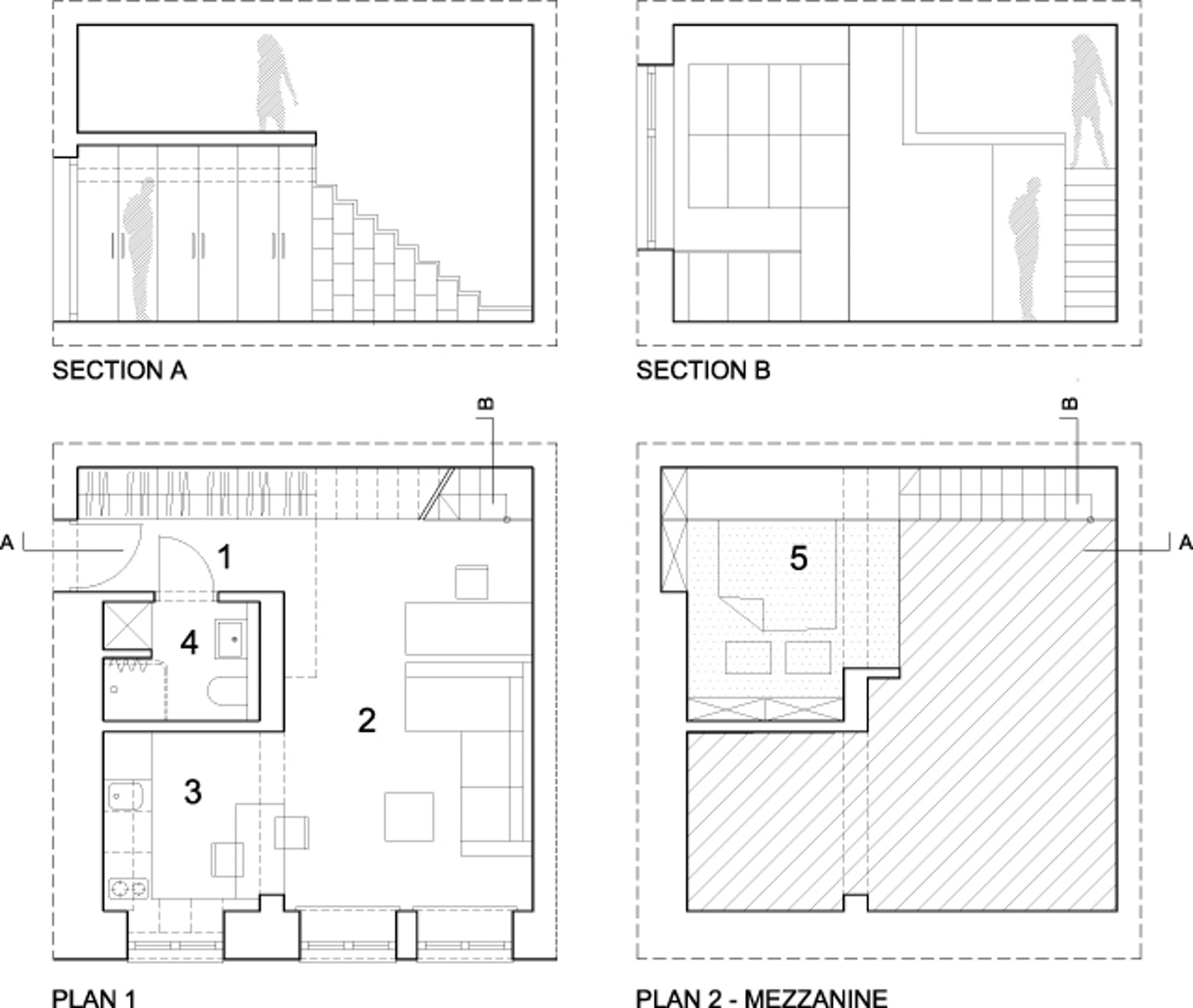 Architectural Drawings: 10 Clever Plans for Tiny Apartments