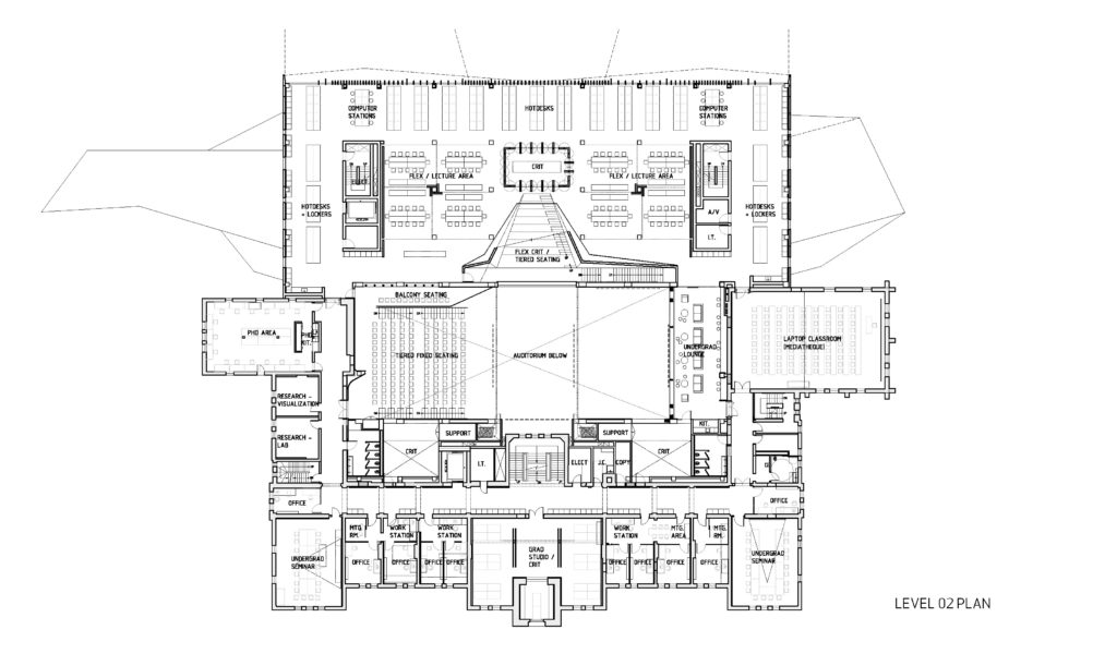 Architectural Drawings: 10 Modern Architecture Schools in Plan ...