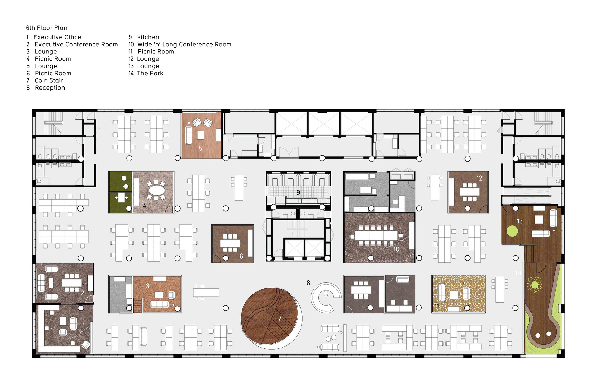 The Office Floor Plan Layout - Image to u