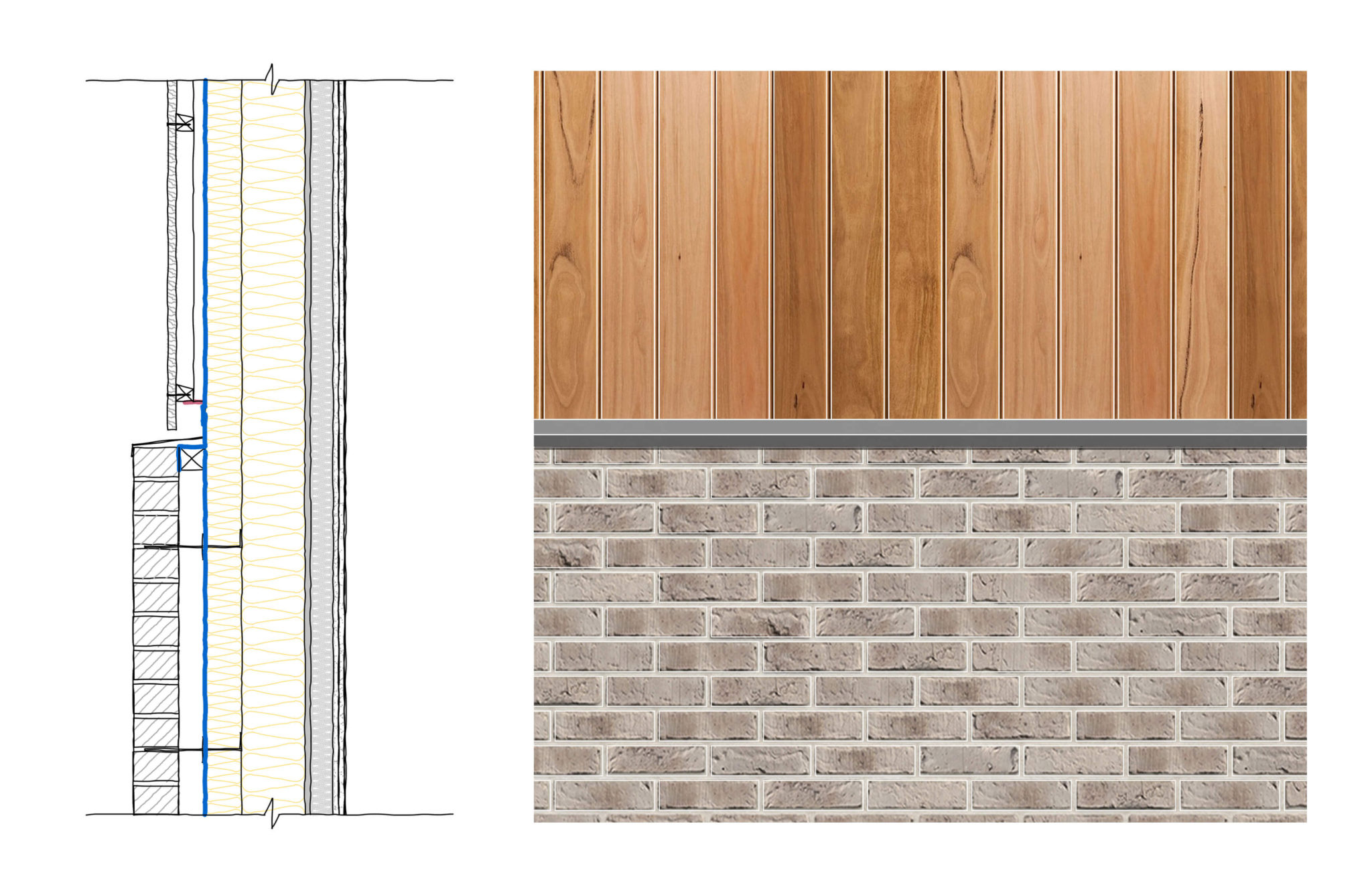 Technical Details How to Transition From Rainscreen Cladding to Brick