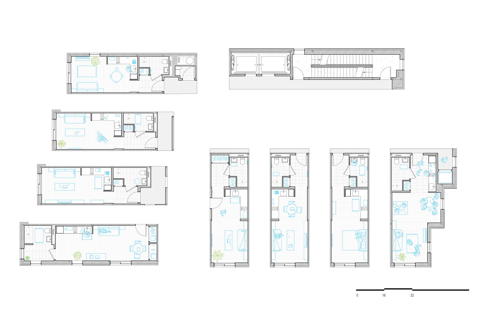 Architectural Drawings: 10 Clever Plans for Tiny Apartments