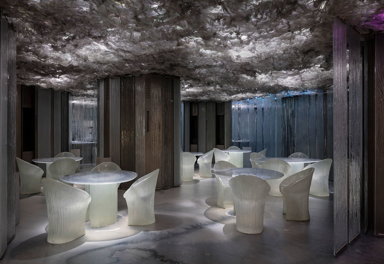 Enigma restaurant, Barcelona, Spain