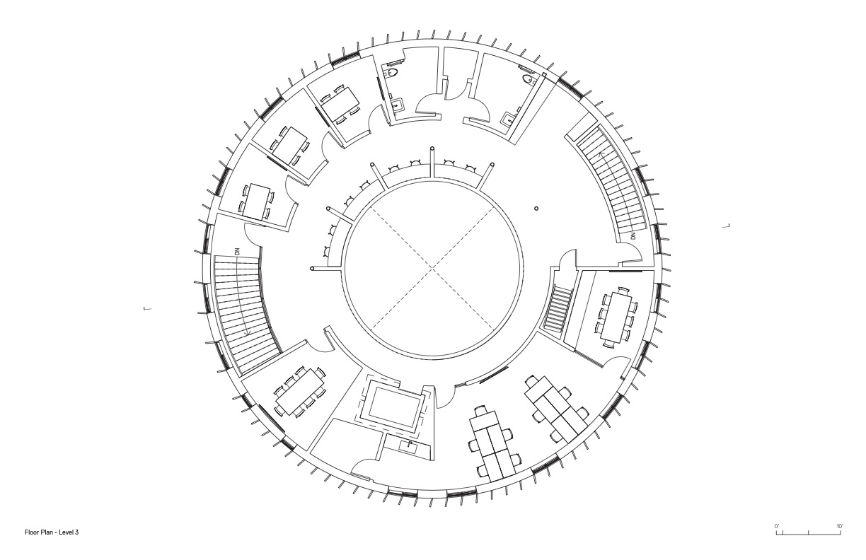 Leckie Studio Enhances Interconnected Common Space through the