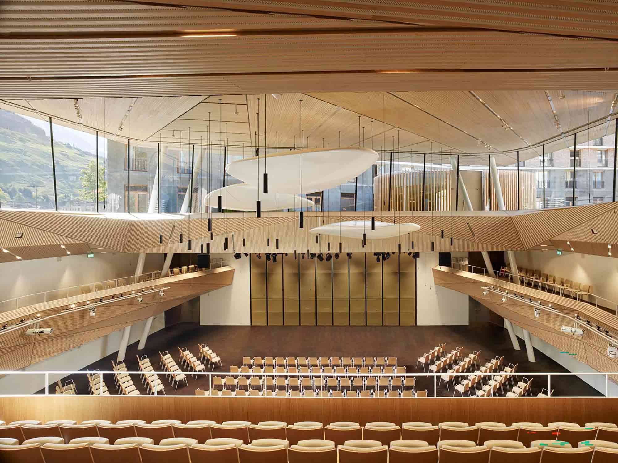 Andermatt Concert Hall by Studio Seilern Architects