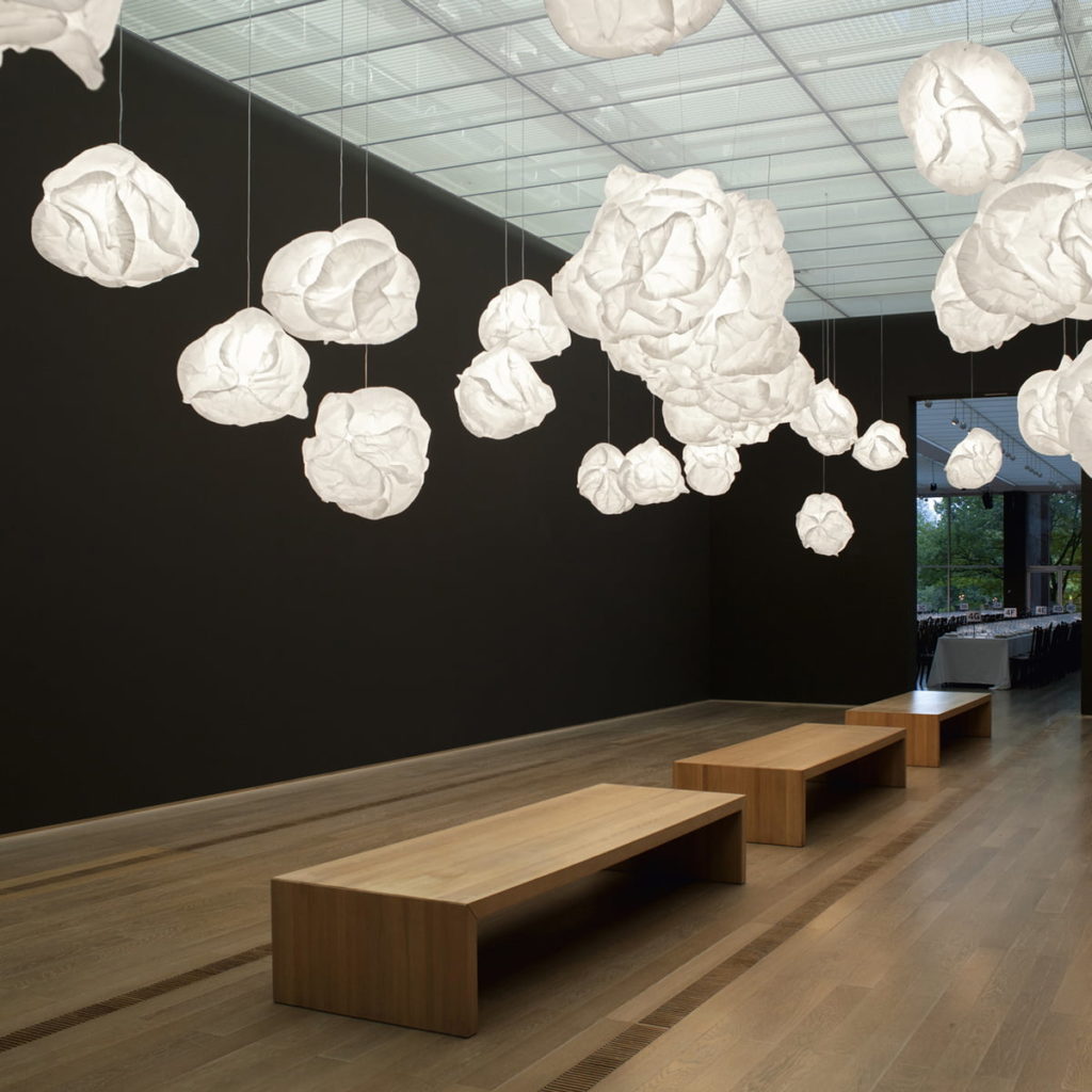 Pendant light, Cloud by Frank Gehry