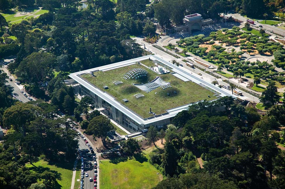 California Academy of Sciences_aerial