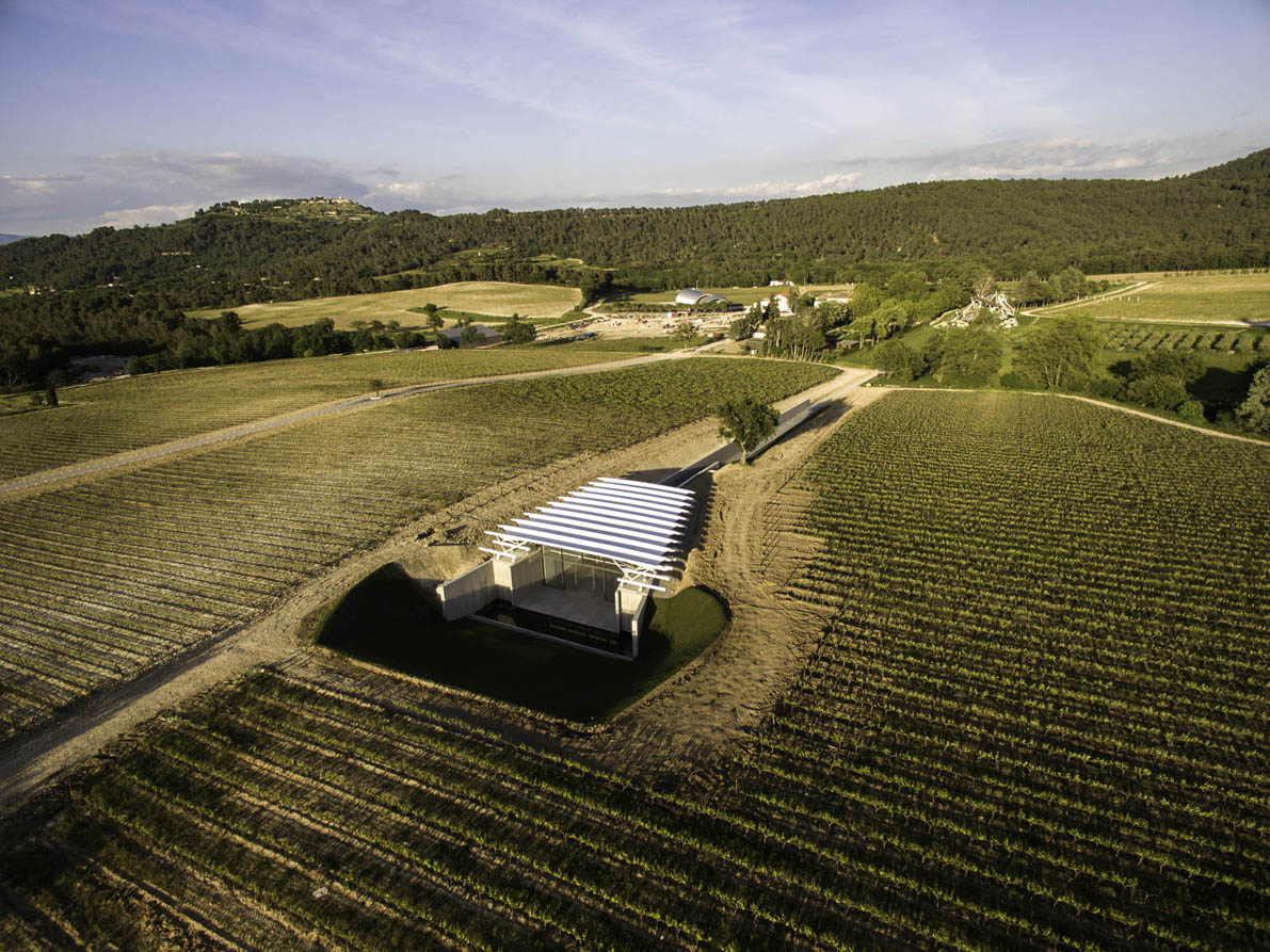 New Pavilion by Renzo Piano in Chateau La Coste