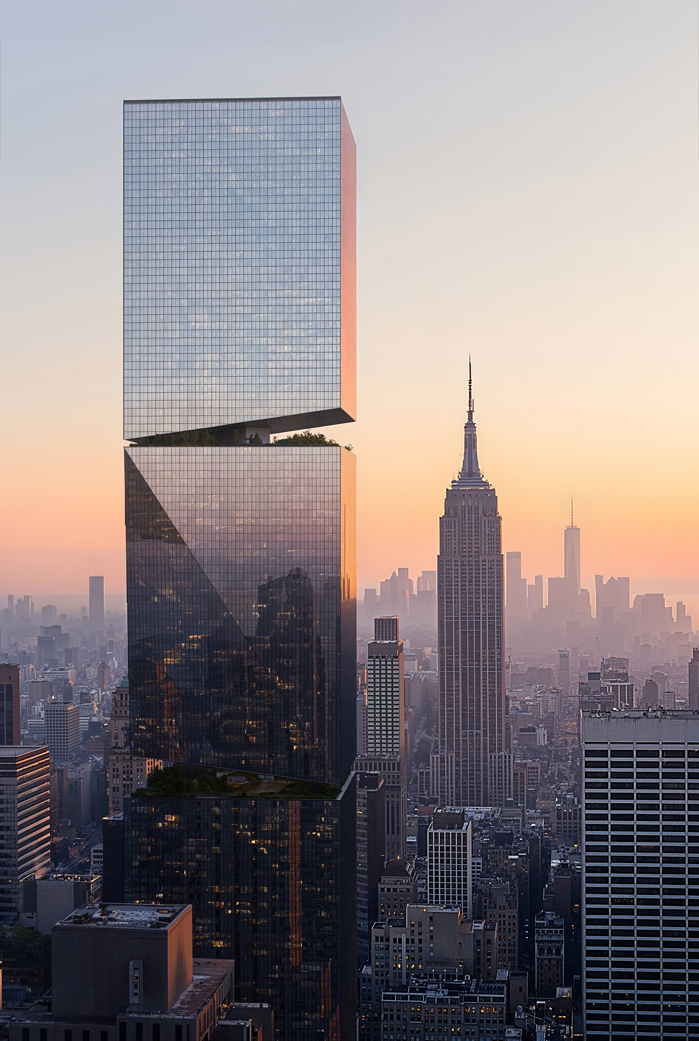 Architizer Vision Awards Winner Conceptual Skyscraper by HISM
