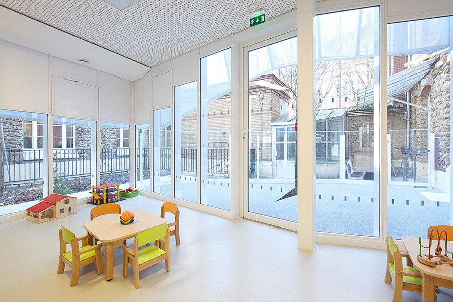Urban Playground: 8 Nurseries and Kindergarten Cleverly Set on Urban Sites