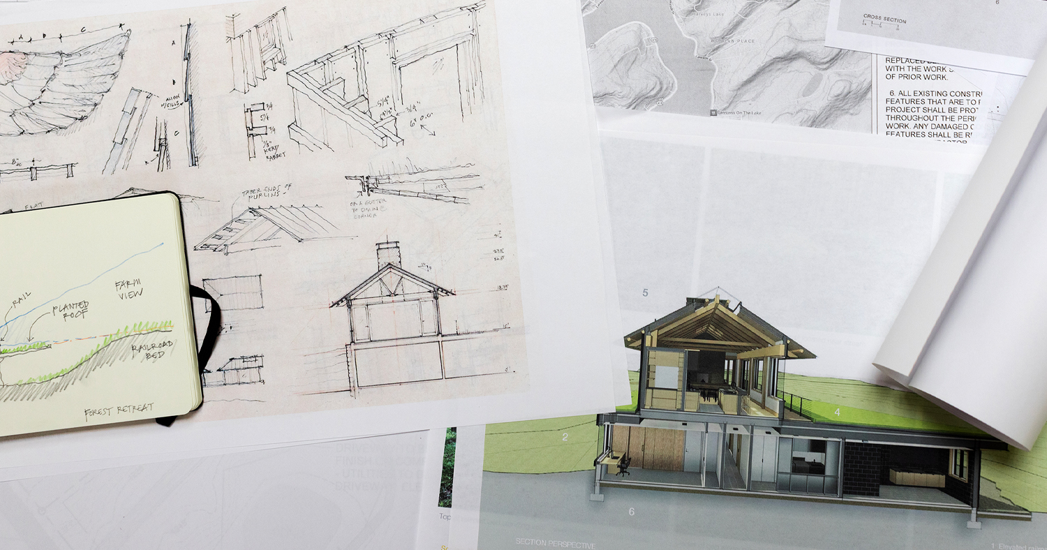 Framing the Forest: Explore an “Upside-Down House” Nestled in the Hills of Pennsylvania