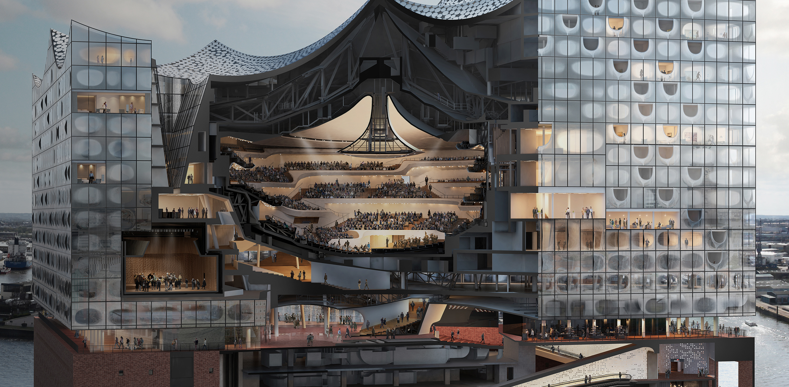 Architectural Drawings: 10 Cultural Landmarks in Section - Architizer