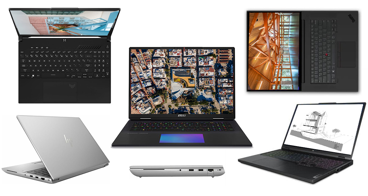 16 Top Laptops for Architects and Designers (NEW for 2025)