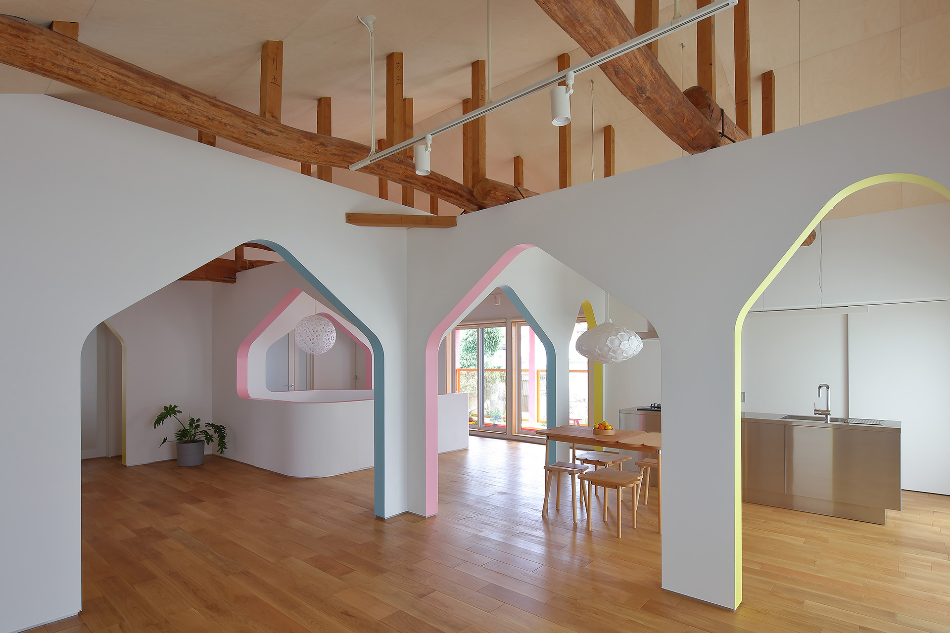 House of Many Arches by 24d-studio, Kobe, Japan arch