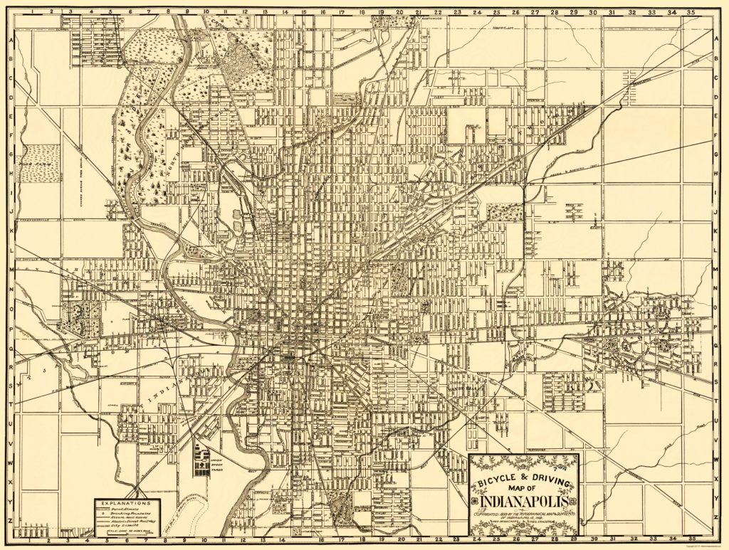 Indianapolis Map