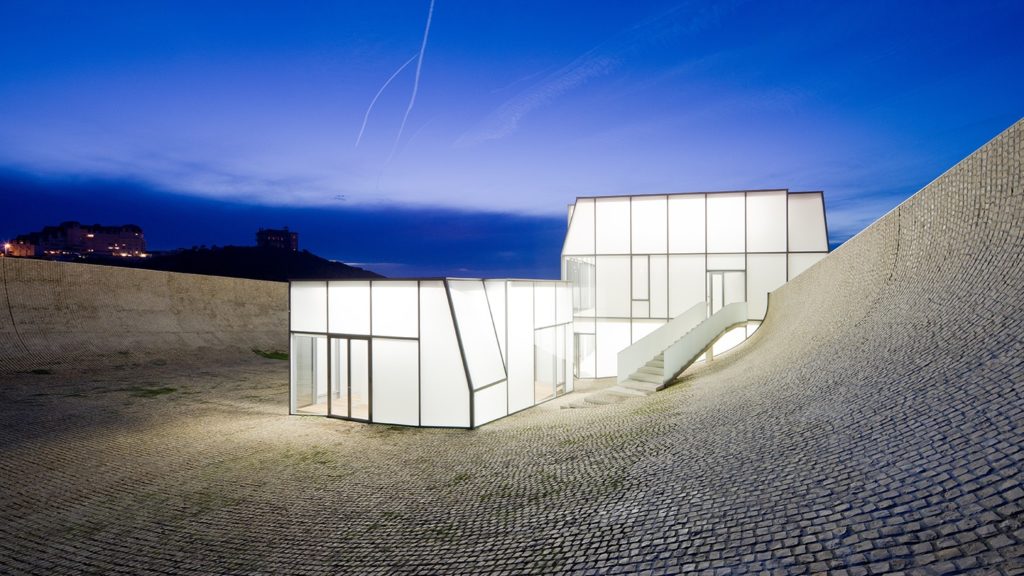 translucent glass, Museum of Ocean and Surf by Steven Holl Architects
